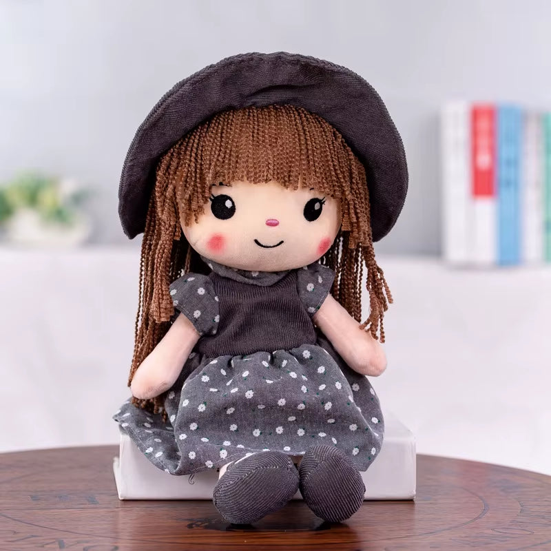 45Cm Princess Doll Stuffed Toys Plush Dolls Kids Toys for Girls Children Kawaii Baby Plush Toys Cartoon Soft Toys