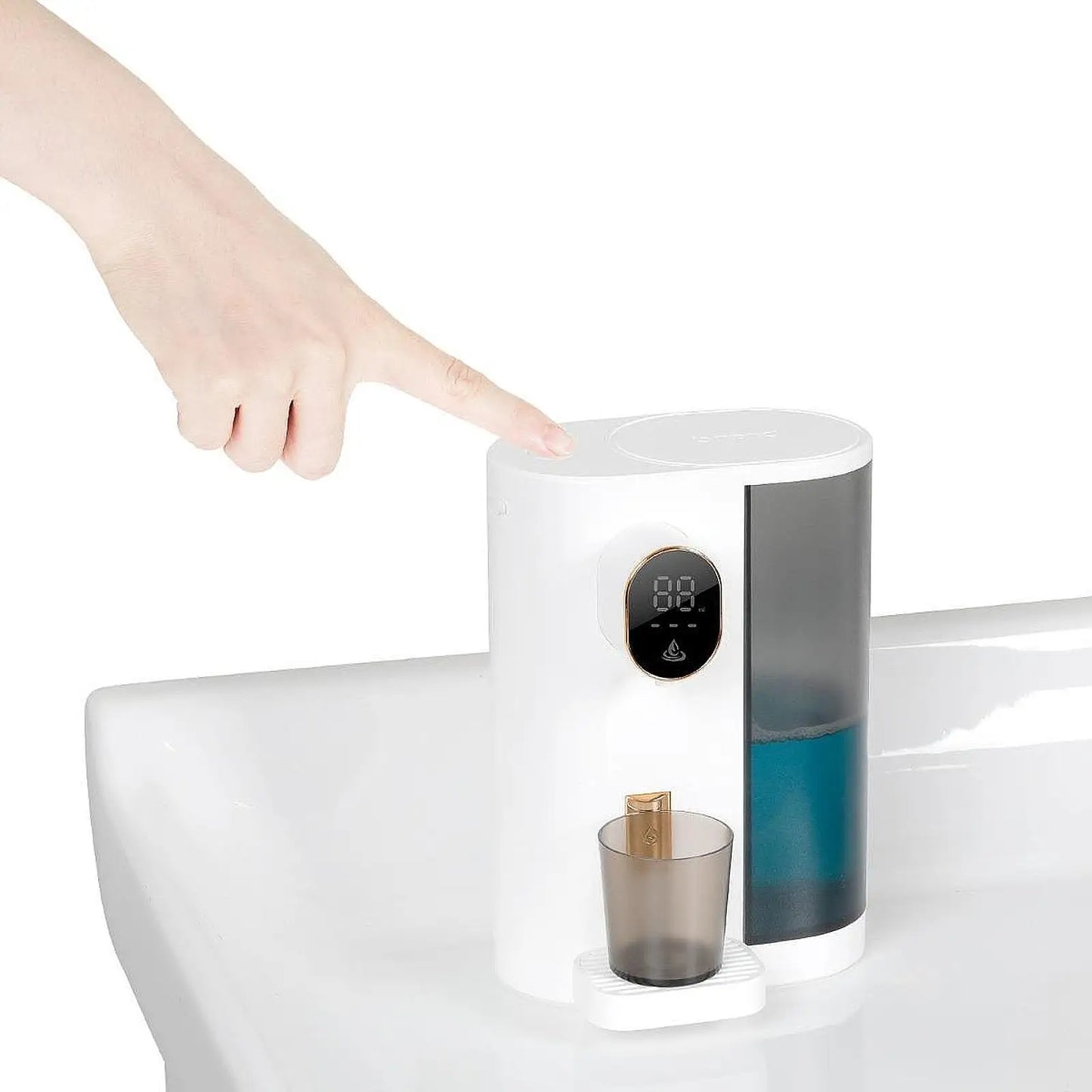 Automatic Mouthwash Dispenser for Bathroom Bathroom Accessories Induction Mouthwash Machine for Cafe Kids Housewarming Gifts