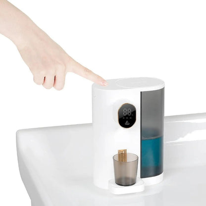 Automatic Mouthwash Dispenser for Bathroom Bathroom Accessories Induction Mouthwash Machine for Cafe Kids Housewarming Gifts