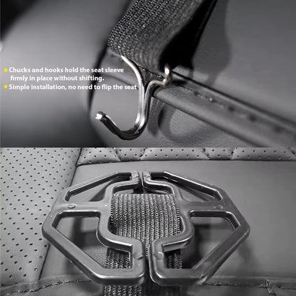 Car Seat Covers, PU Leather Perforated Leather Car Seat Cushions, Car Seat Protection Car Parts