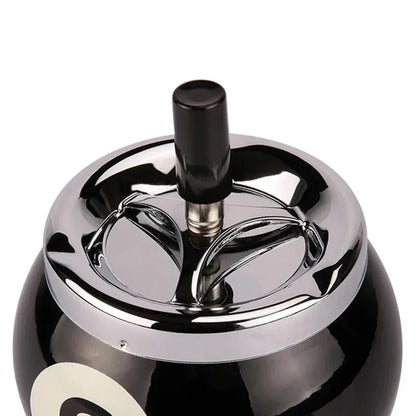 Ashtray Bar Home Billiards Unique Iron 8 Ball Ashtrays Home and Daily Necessities, Office Hotel Gifts