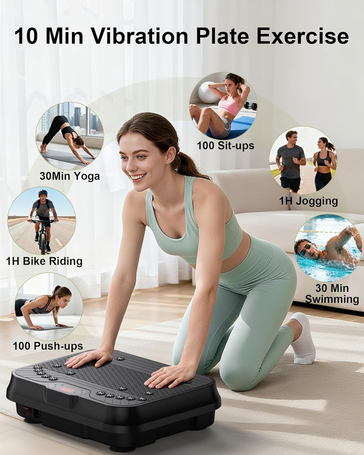10 minute vibration plate exercise efficiency compared to other workouts