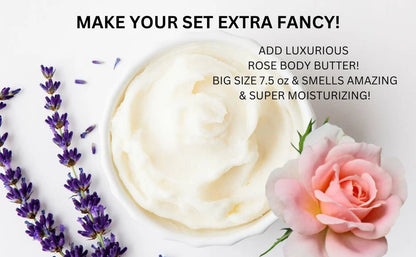 Lavender Gift Set | Relaxation Spa Gift Basket | Gifts for Her | Soap Gift Set | Aromatherapy Gift Basket | Organic Spa Gift Set| Lavender