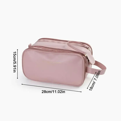 Make up Bags for Women Traveling Makeup Case Cosmetic Organizer Waterproof Makeup Organizer Bag with Handle Travel Cosmetic Bag