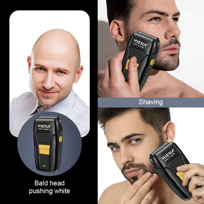 HIENA Men’S Black Electric Grooming Kit (1–4Pcs)