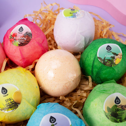 Handmade Natural Bath Bombs Set