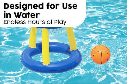 Inflatable Basketball Pool Game Set
