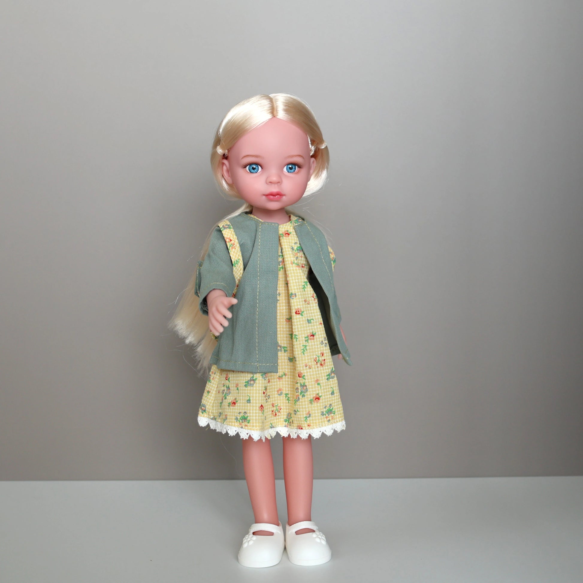 13 Inch Girls Doll Toys,Realistic Movable Figure Doll with Clothes Shoes Kids Toys Birthday Gifts