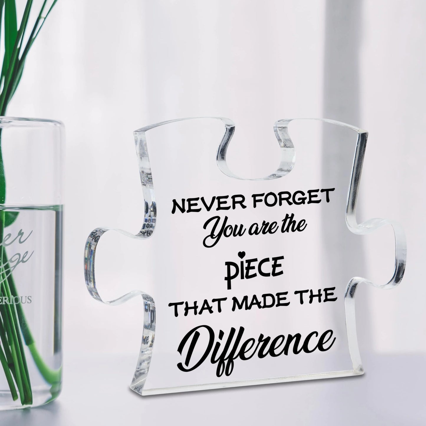 1Pc Acrylic Coworker Leaving Gift, Thank You Retirement Gift, Gift for Coworker Employee Appreciation Gift Christmas Gift