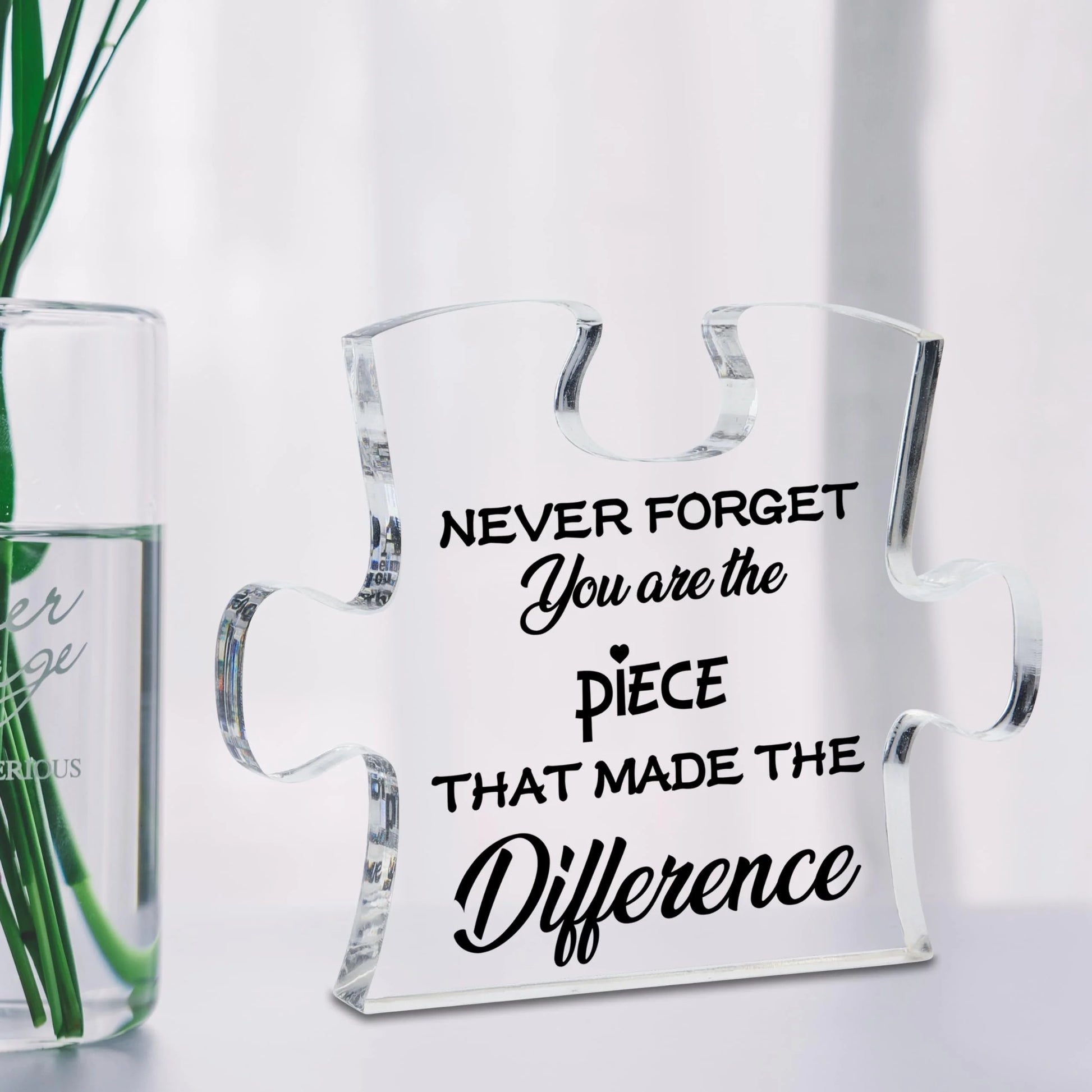 1Pc Acrylic Coworker Leaving Gift, Thank You Retirement Gift, Gift for Coworker Employee Appreciation Gift Christmas Gift