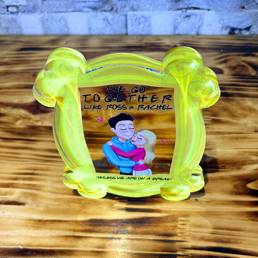 Couple We Go Together 01Qhhn091223Hh Custom Shaped Acrylic Plaque