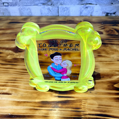 Couple We Go Together 01Qhhn091223Hh Custom Shaped Acrylic Plaque
