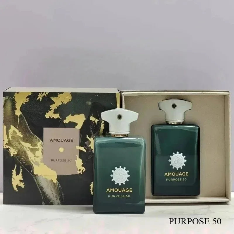 AMOUAGE 100Ml Men’S Perfume Long Lasting Eau De Parfum Woody Oriental Aromatic Scent Fresh Warm Luxury Cologne Elegant Gift