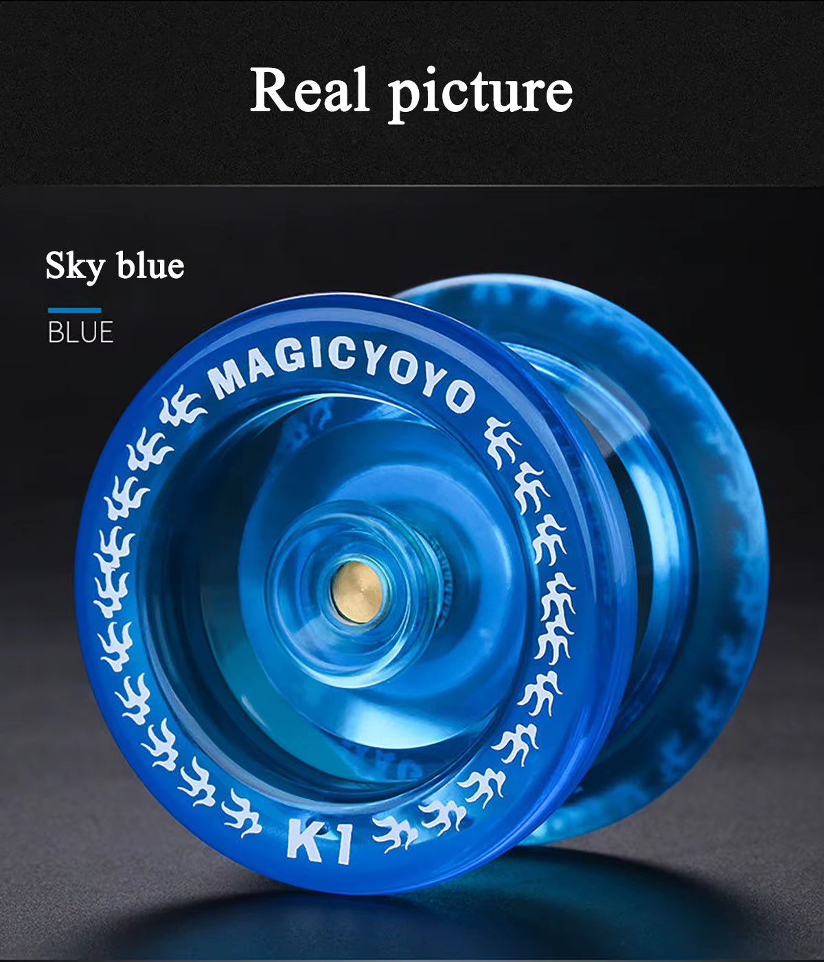 Genuine Magic Yoyo K1 D1 Boy Plastic Yo-Yo Children’S Classic Toys Entry-Level Professional Game Yo-Yo