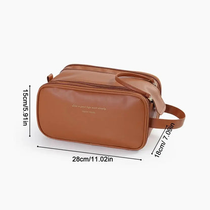 Make up Bags for Women Traveling Makeup Case Cosmetic Organizer Waterproof Makeup Organizer Bag with Handle Travel Cosmetic Bag