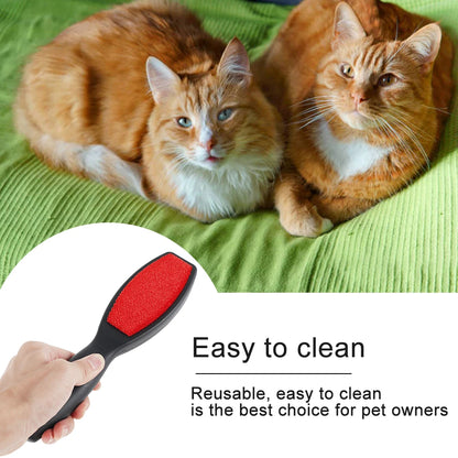 2Pcs Lint Brush Double-Sided Lint Brush Clothes Brush Pet Hair Remover Fur Dog Catbrush Lint Removal Brush for Couch Furniture
