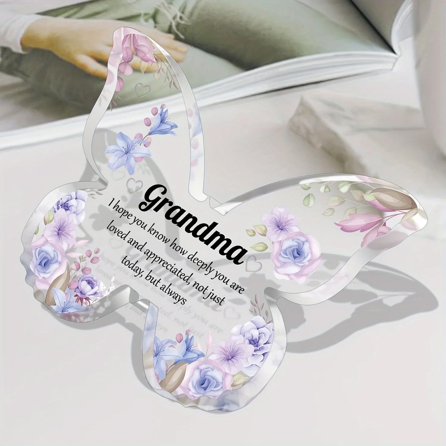 Grandma Birthday Gifts, Grandma Christmas Gifts from Granddaughter, Thank You Thanksgiving Gift for Grandmother
