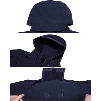 SHARKSKIN Men’S Warm Waterproof Softshell Tactical Hiking Jacket