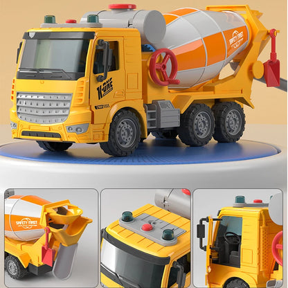 Simulation Beach Transport Toy Car Big Dump Truck Friction Power Construction Car Model Toy Kids Gift Birthday Gift Kids Toys