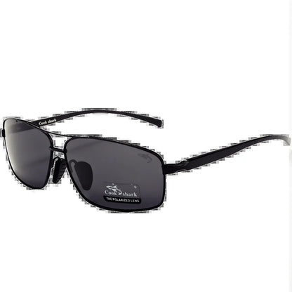 Cook Shark New Color Changer Sunglasses Men'S Sunglasses Tidal Polarization Driver'S Mirror Driving Night Vision Glasses