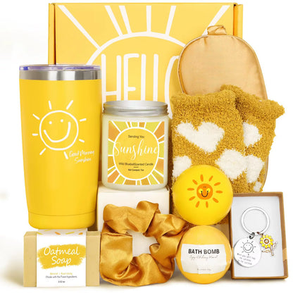 Birthday Gifts for Women Happy Gift Basket for Women Birthday Gifts Female Birthday Gift for Sister Coworker Her Bestie