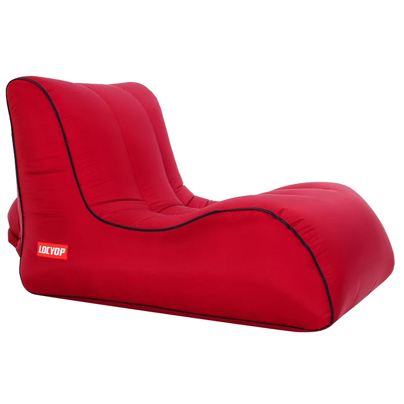 Inflatable Bean Bag Sofa Outdoor Beach Chairs Beanbag Lounger Air Lazy Chair