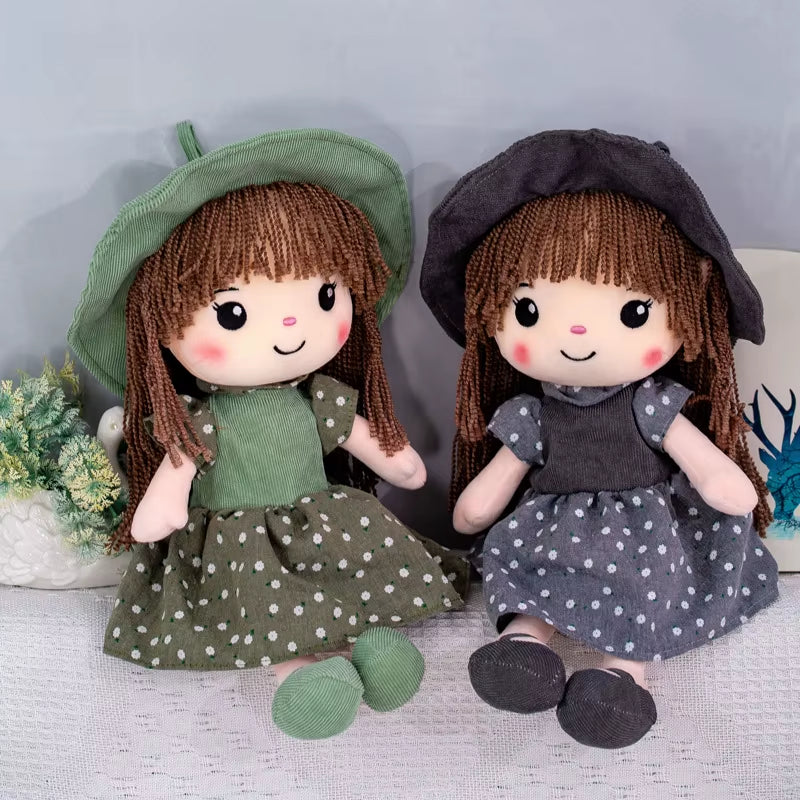 45Cm Princess Doll Stuffed Toys Plush Dolls Kids Toys for Girls Children Kawaii Baby Plush Toys Cartoon Soft Toys