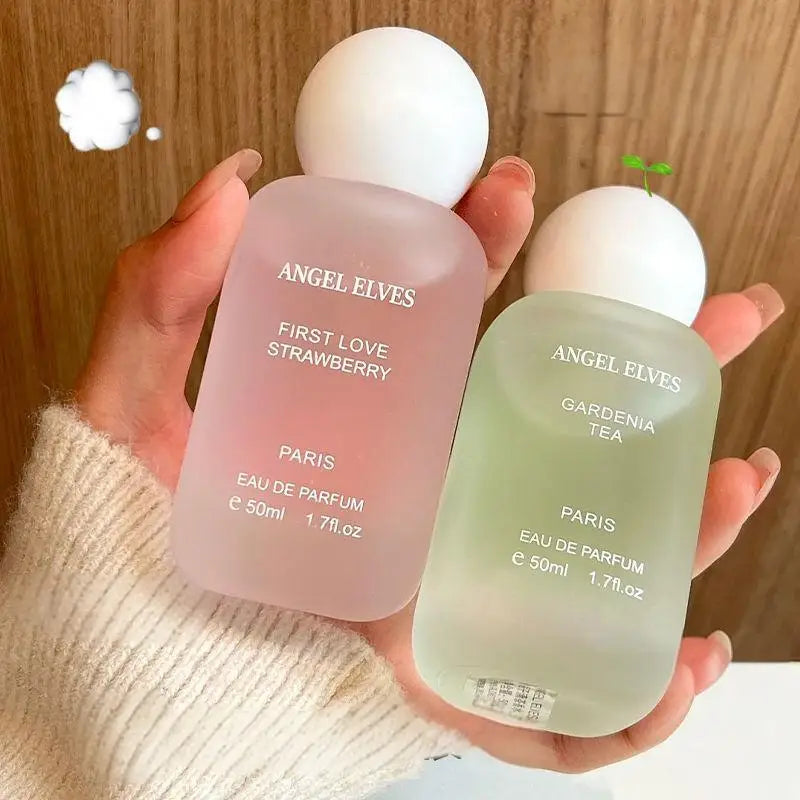 First Love Luxury Perfume for Woman Strawberry Gardenia Tea Charming Fragrance Lasting Fresh Light Floral Girl Body Scent Spray