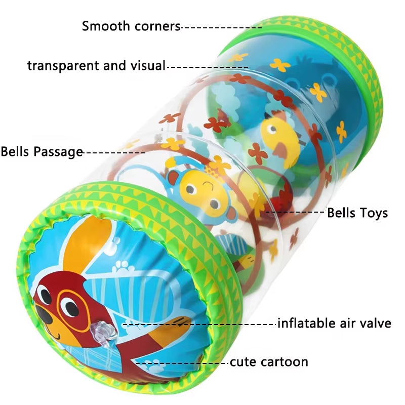 Inflatable Baby Crawling Roller Toy Rattles Games for Babies Development 6 12 Months Baby Toys Fitness Educational Toys Gifts