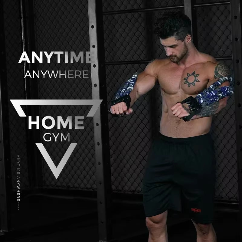 Adjustable Bench Press Bands, Push-Ups, Resistance Bands, Portable Arm Expanders, Resistance Training Exercise Equipment