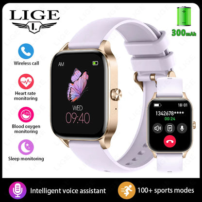 New Smart Watch Men 2026 Bluetooth Call Custom Watch Face Women’S Health Monitor Watches Heart Rate Waterproof Sports Smartwatch