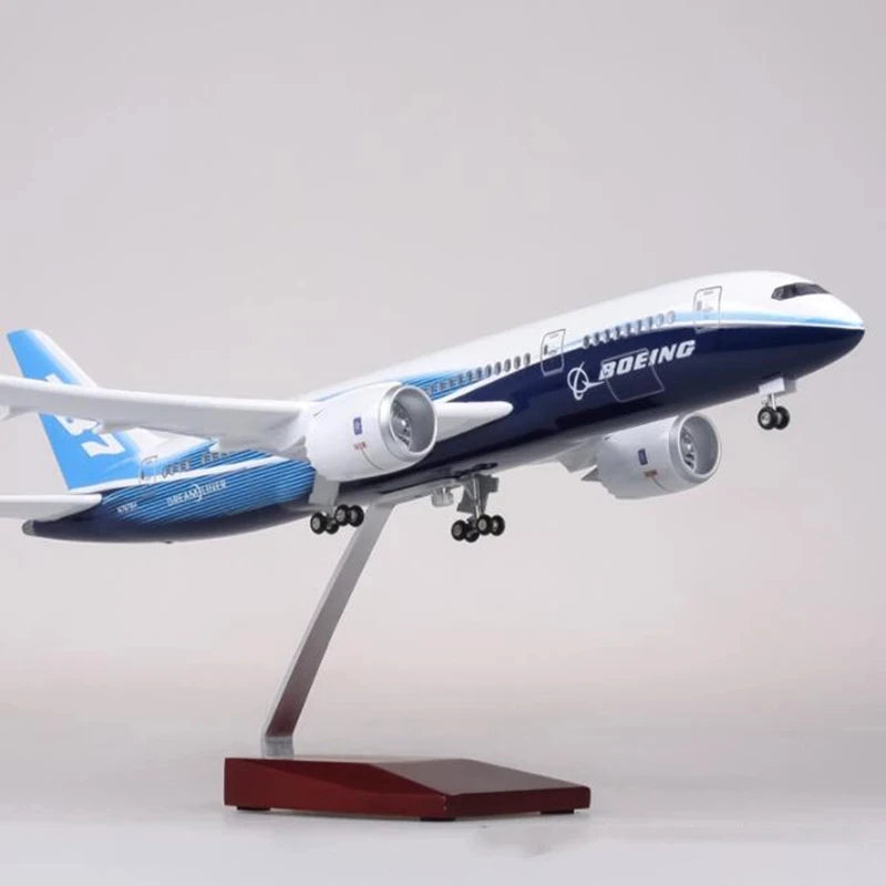 1:150 Scale Airplane Diecast Resin Aircraft Prototype B787 Airline Plane Model Collection Display Gifts Toys Children Plane Toy