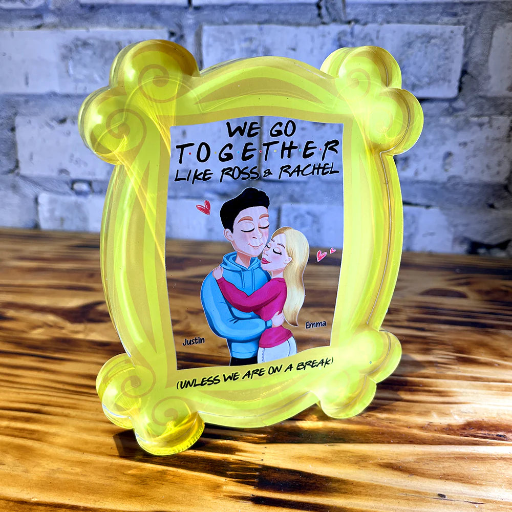 Couple We Go Together 01Qhhn091223Hh Custom Shaped Acrylic Plaque