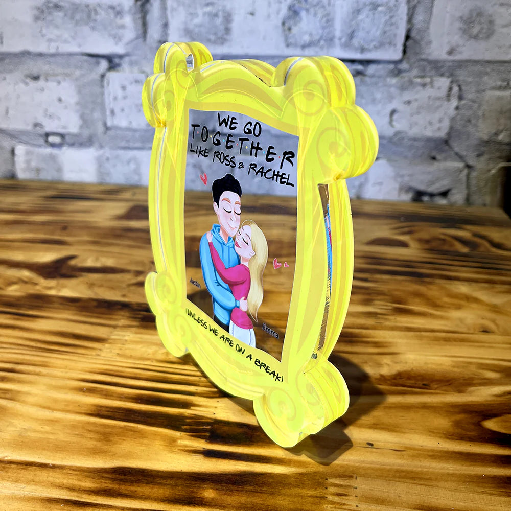 Couple We Go Together 01Qhhn091223Hh Custom Shaped Acrylic Plaque