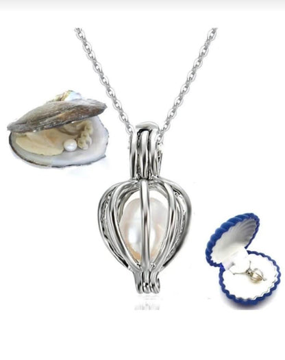 Pearl Necklace - Oyster Real Pearl Necklace - Special Gift - Gift for Women
