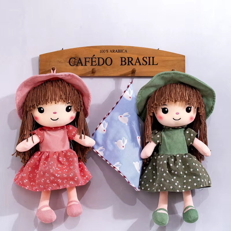 45Cm Princess Doll Stuffed Toys Plush Dolls Kids Toys for Girls Children Kawaii Baby Plush Toys Cartoon Soft Toys