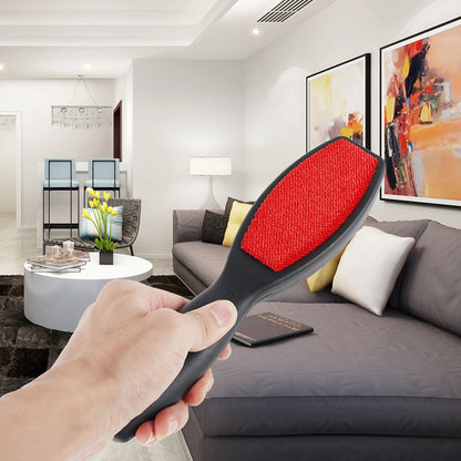 2Pcs Lint Brush Double-Sided Lint Brush Clothes Brush Pet Hair Remover Fur Dog Catbrush Lint Removal Brush for Couch Furniture
