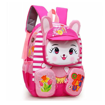 New 3D Kid School Backpack for Girls Boys Rabbit Tiger School Bags Children'S Kindergarten Backpacks Mochila Infantil