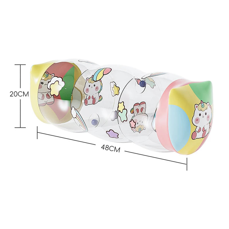 Inflatable Baby Crawling Roller Toy Rattles Games for Babies Development 6 12 Months Baby Toys Fitness Educational Toys Gifts