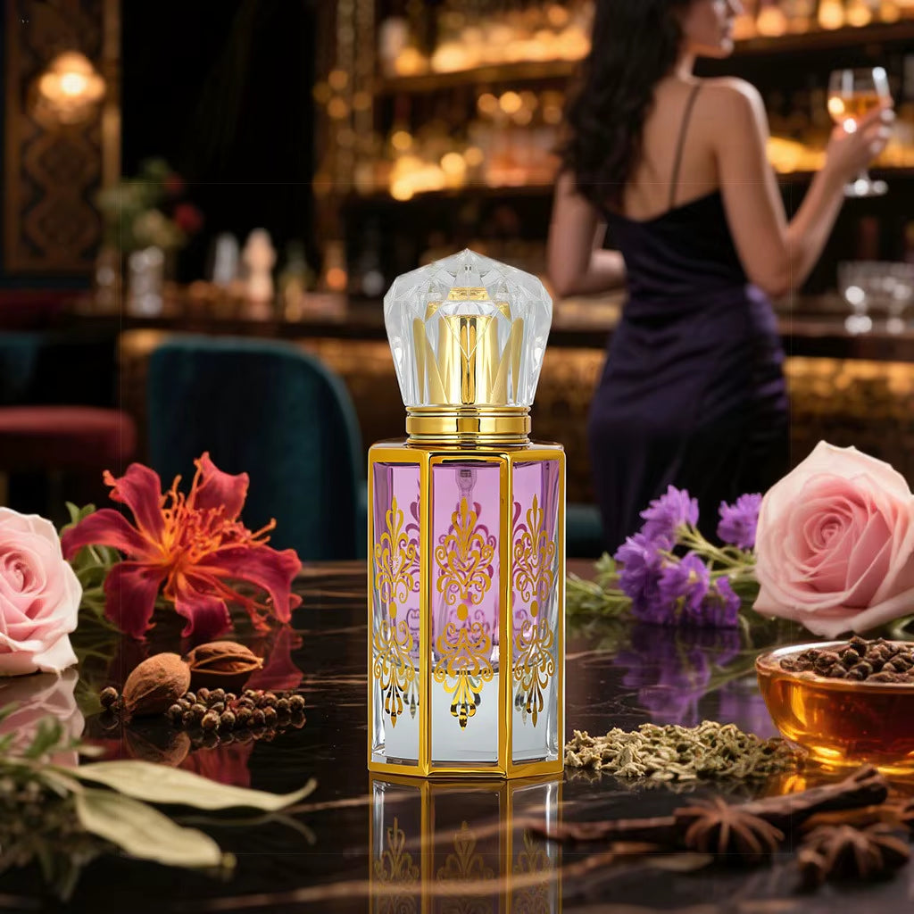 Long-Lasting Luxury Perfume for Women 50Ml 1.7Oz, Elegant Floral Fruity Fragrance Spray, Exclusive Gift Set for Dating Anniversa