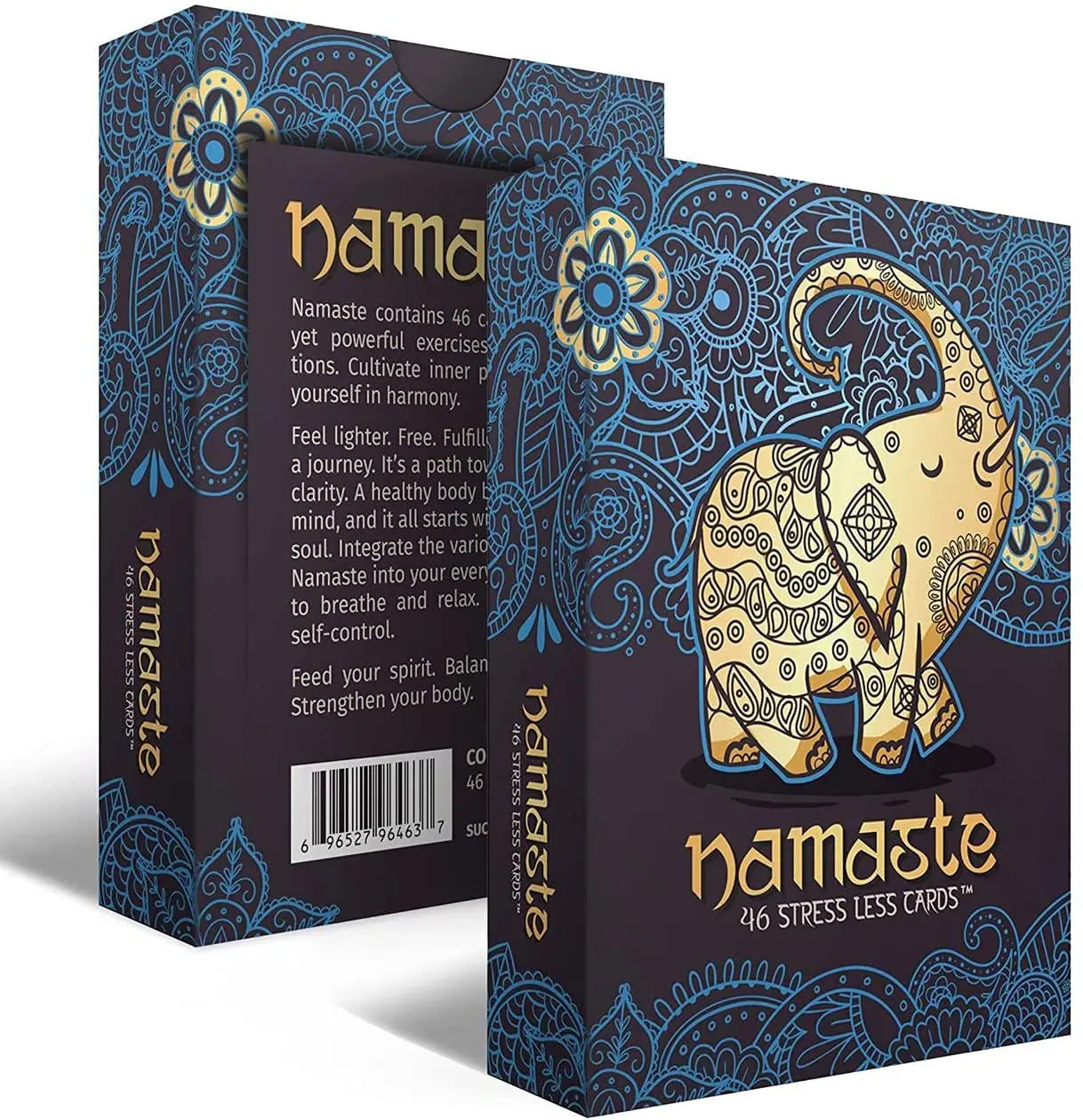 Namaste Cards Meditation Self Care Gifts Women Stress Relief Cards Game Meditation Relaxation Natural Anxiety Relief Items
