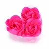 3Pcs Rose Petal Soap Set