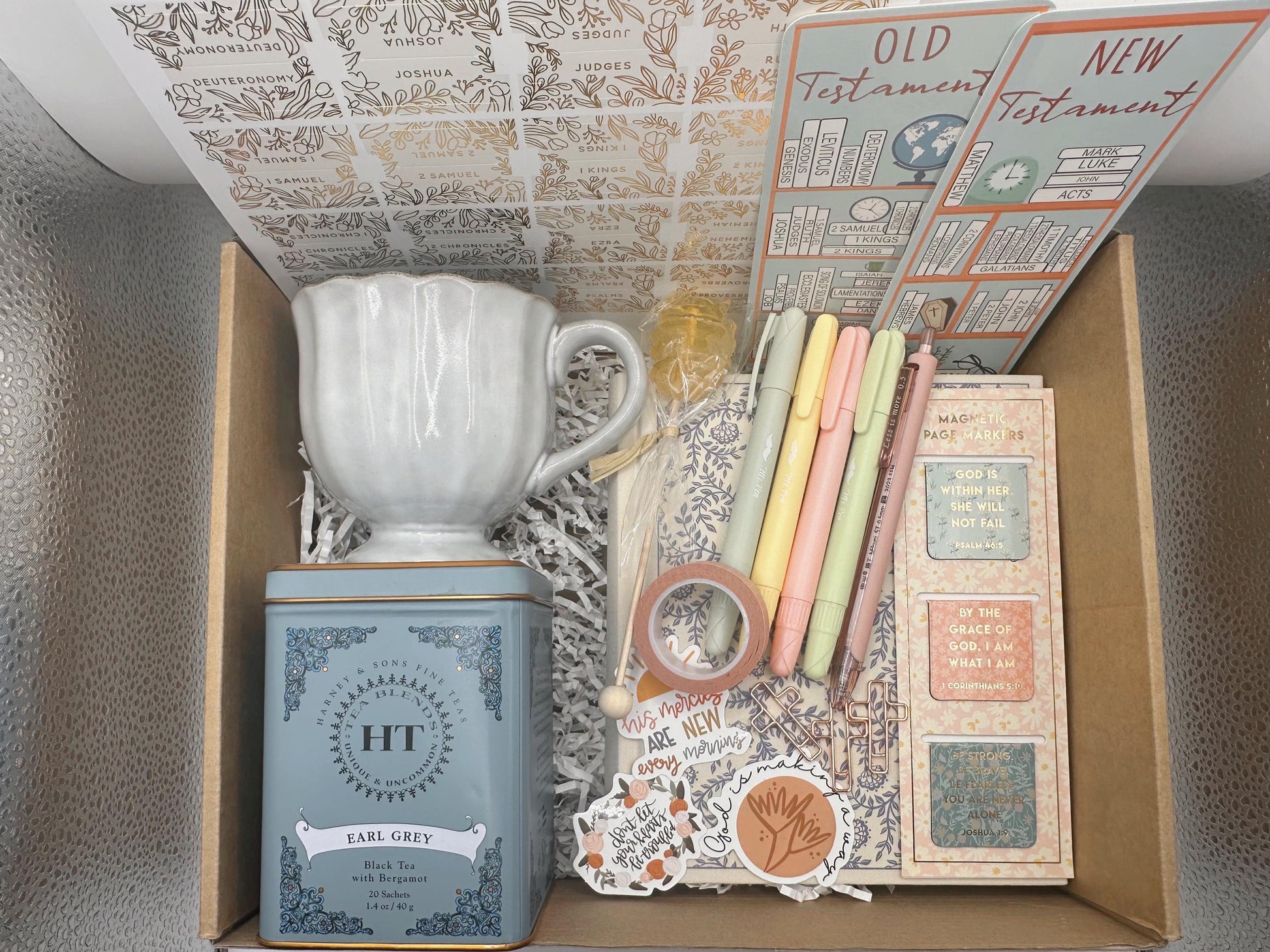 Bible Gift Box | Christian Devotional Set | Faith & Scripture Gift